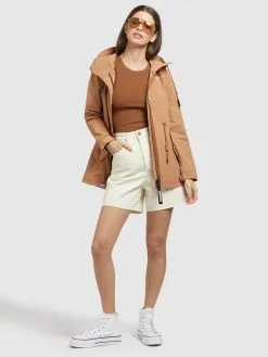 Khujo Tussenjassen Tussenjas CAIMA Dames Beige -Aanbiedingen Khujo Winkel 01f5efb51634543f0f8570c760c3ec08