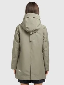 Khujo Tussenmantels Tussenmantel Artisa Dames Grijs / Groen -Aanbiedingen Khujo Winkel 03116c1772e1d3f76f57b569642cef7c