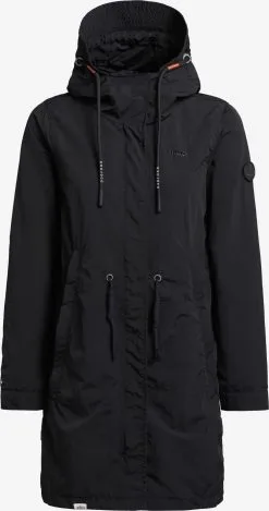 Khujo Tussenmantels Tussenmantel Adda2 Dames Zwart