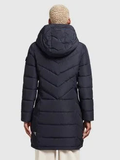 Khujo Korte Mantels Wintermantel Cups Dames Marine -Aanbiedingen Khujo Winkel 03940de643635410aaa413c780909ac4