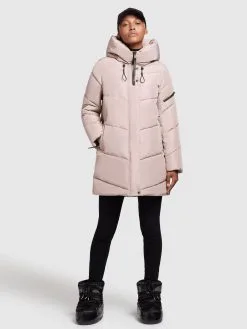 Khujo Winterjassen Winterjas Jordis Dames Lichtroze -Aanbiedingen Khujo Winkel 03ea3d6681636cf923785bf72e01c2e1