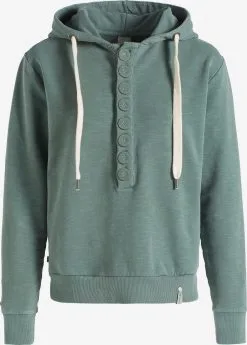 Khujo Hoodies Sweatshirt Keiki Dames Jade Groen