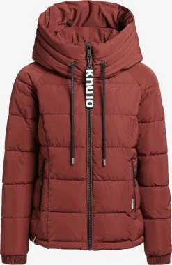 Khujo Winterjassen Winterjas Joilee Dames Pastelrood