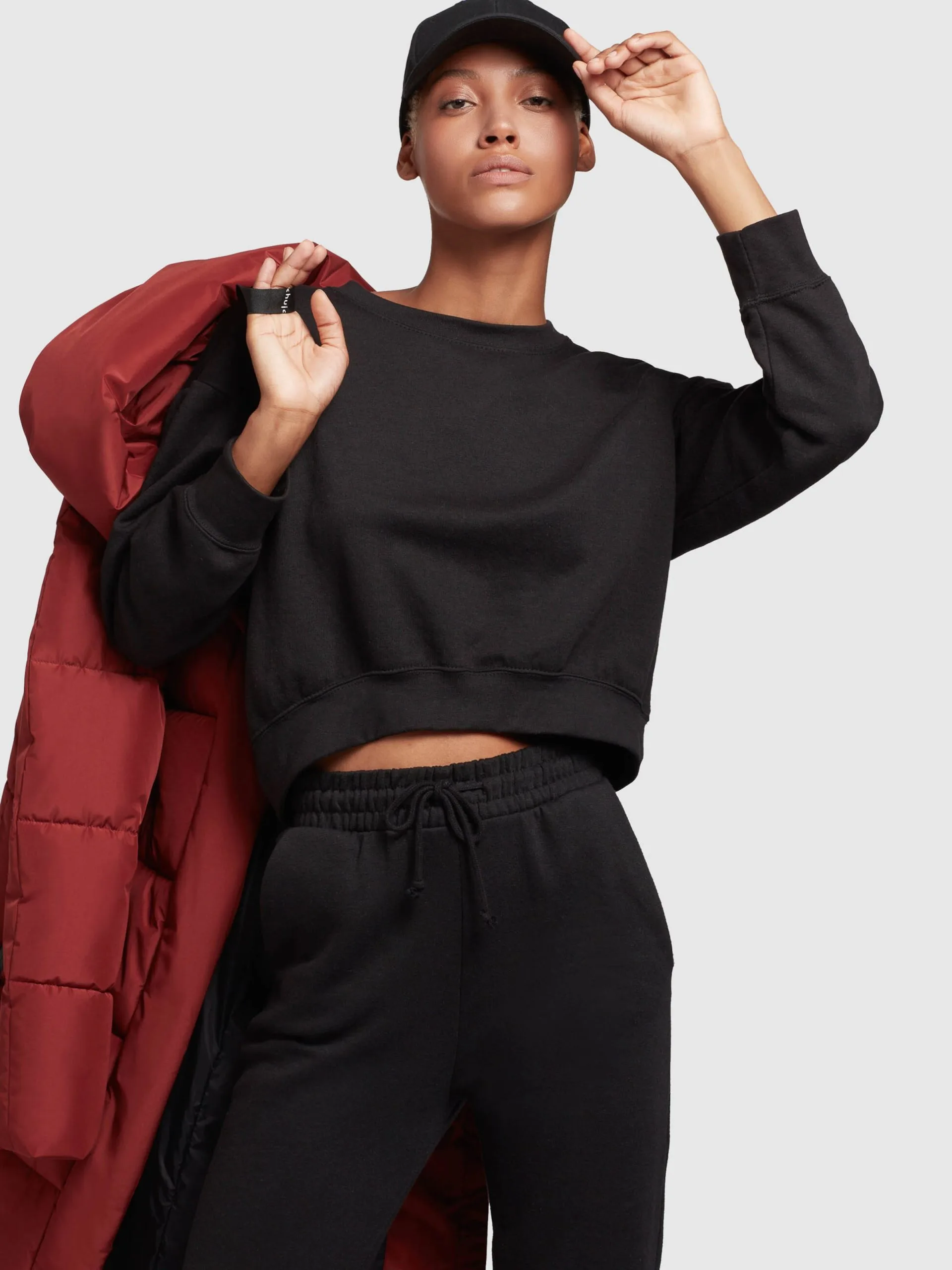 Khujo Wintermantels Wintermantel Soulani Dames Roestrood 8 Khujo Wintermantels Wintermantel Soulani Dames Roestrood - Afbeelding 8