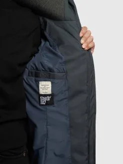 Khujo Wintermantels Wintermantel Aribay Dames Nachtblauw -Aanbiedingen Khujo Winkel 04f78743681163196c0a5d3f96110cee