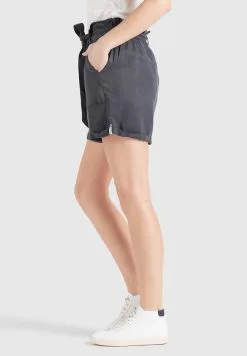 Khujo Shorts Loosefit Broek Poppy Dames Donkergrijs -Aanbiedingen Khujo Winkel 054acf0fa0d813f2652ea6d25b2759f5