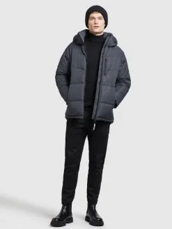 Khujo Winterjassen Winterjas Croon Heren Duifblauw -Aanbiedingen Khujo Winkel 069e74a5336cd01ed139e40b04c5131c