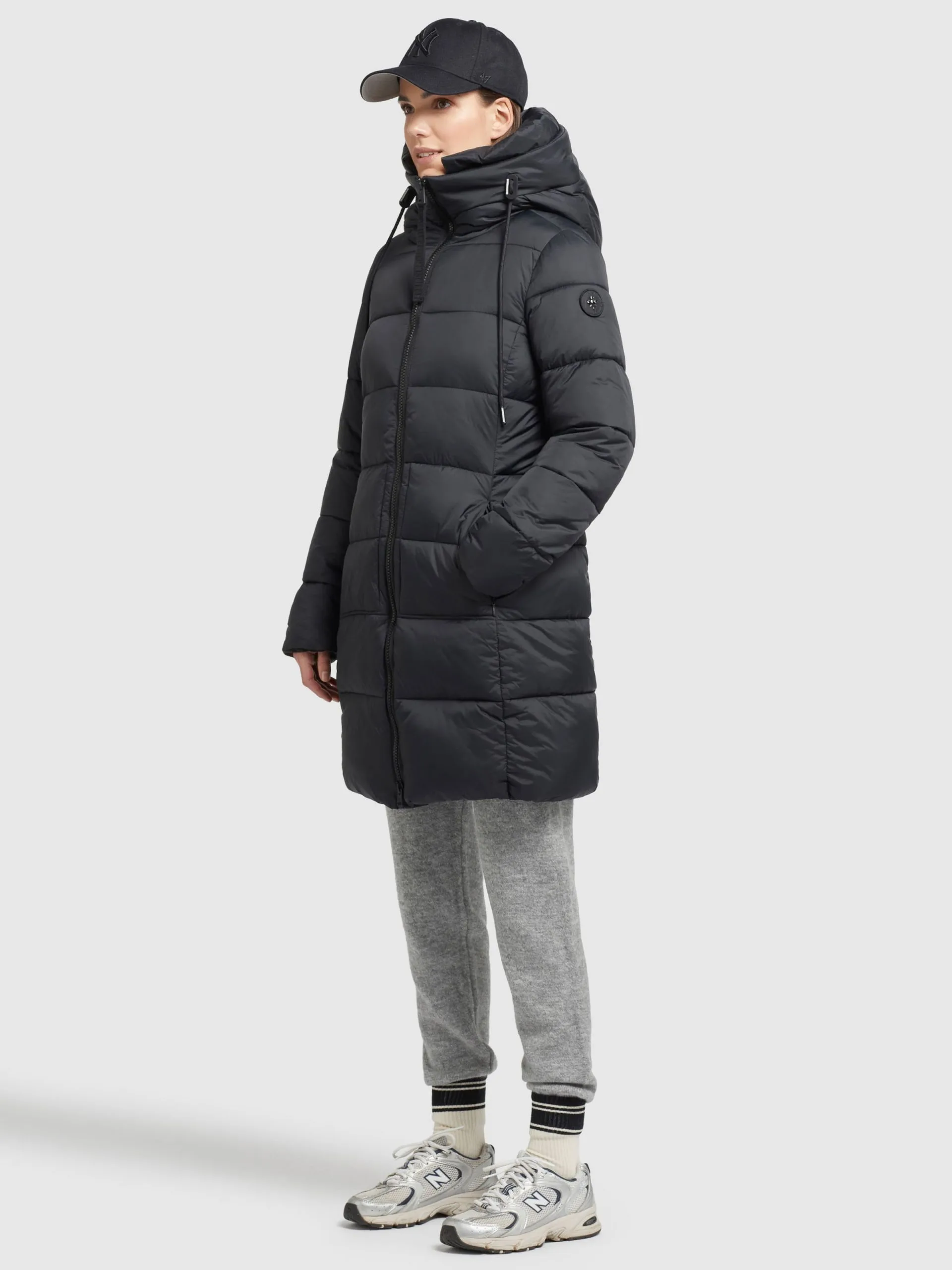 Khujo Wintermantels Wintermantel TUULA Dames Zwart 5 Khujo Wintermantels Wintermantel TUULA Dames Zwart - Afbeelding 5