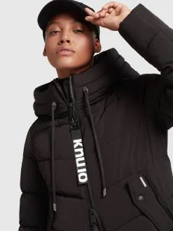 Khujo Wintermantels Wintermantel Ayleena Dames Zwart -Aanbiedingen Khujo Winkel 072763d35f172bb6977da25ae6d944b3