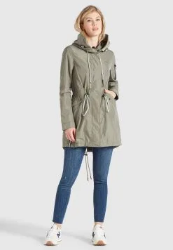 Khujo Parkas Tussenparka CATHARINA Dames Kaki -Aanbiedingen Khujo Winkel 08ba288cf82e2d9c9864391f3bf71da3