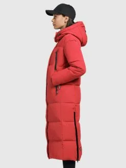 Khujo Tussenmantels Tussenmantel Melona Dames Rood -Aanbiedingen Khujo Winkel 09dea1697e0191a8d7e48396dfeaea3c