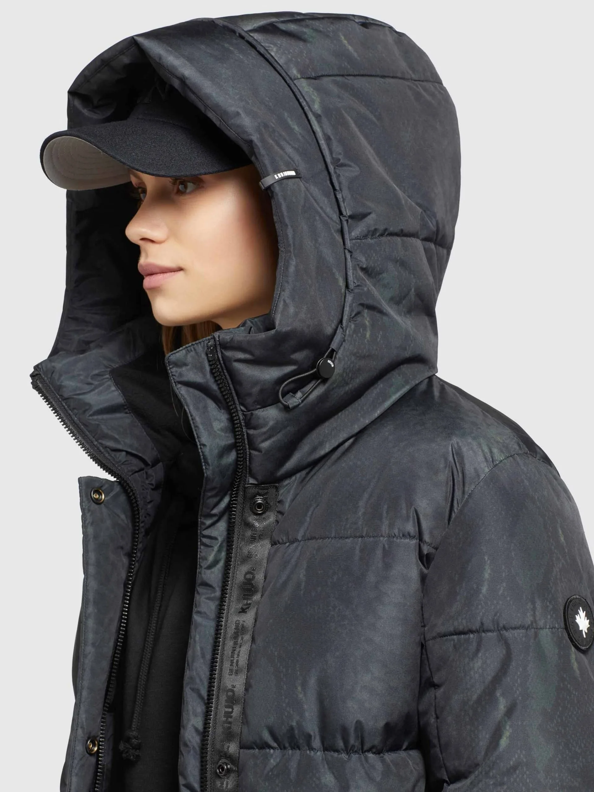 Khujo Wintermantels Wintermantel Dakota 2 Dames Nachtblauw 7 Khujo Wintermantels Wintermantel Dakota 2 Dames Nachtblauw - Afbeelding 7