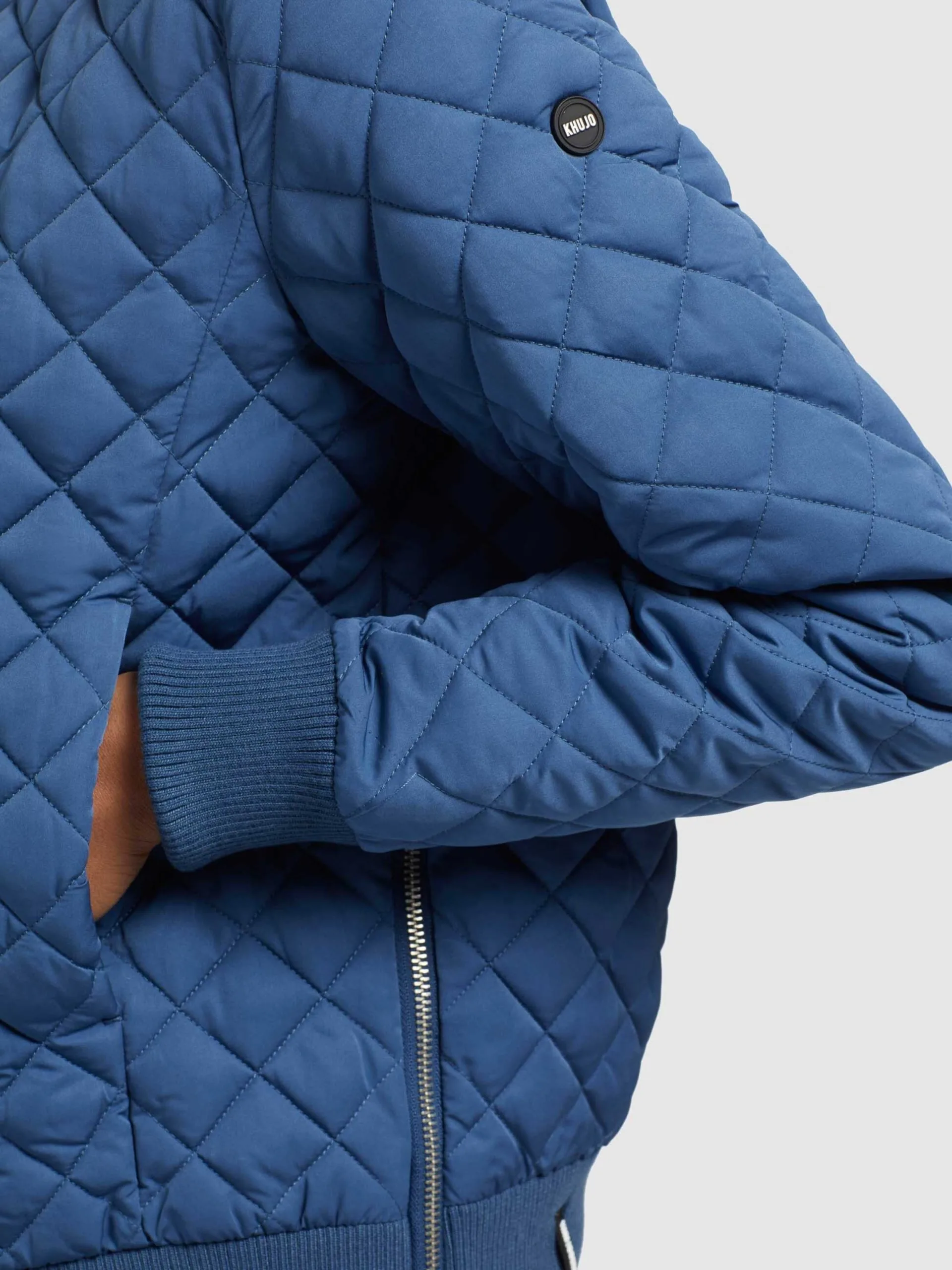 Khujo Tussenjassen Tussenjas MONZA Dames Blauw 7 Khujo Tussenjassen Tussenjas MONZA Dames Blauw - Afbeelding 7