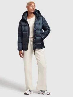 Khujo Winterjassen Winterjas Evona Dames Nachtblauw -Aanbiedingen Khujo Winkel 0c8f75fe36ce7d932bb3a8fc5aa62f13