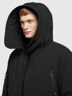 Khujo Wintermantels Winterjas Carl Heren Zwart -Aanbiedingen Khujo Winkel 0d1b9541bfeee543c076c39704f9f7d5