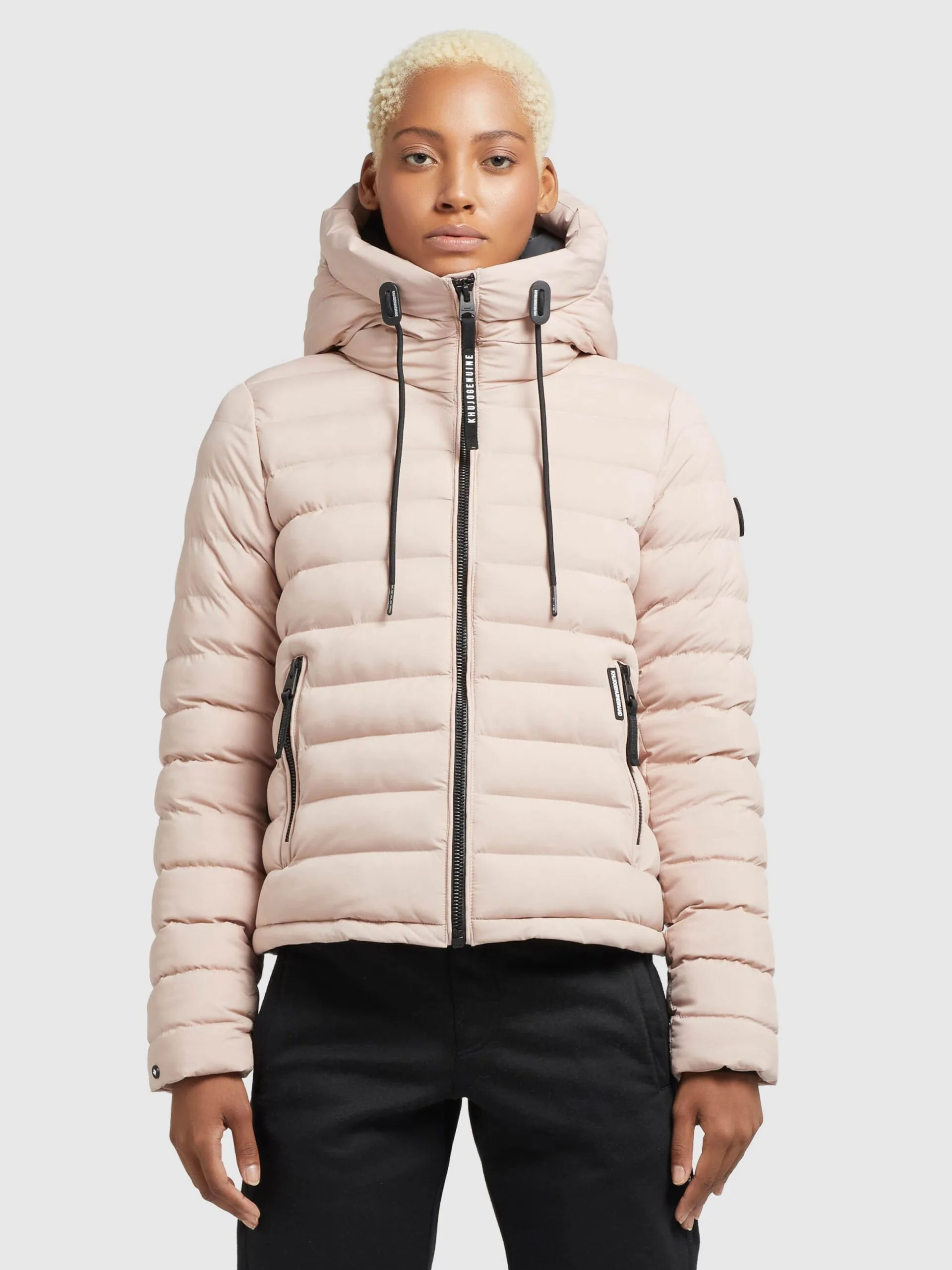 Khujo Tussenjassen Tussenjas Lovina Dames Poederroze 2 Khujo Tussenjassen Tussenjas Lovina Dames Poederroze - Afbeelding 2