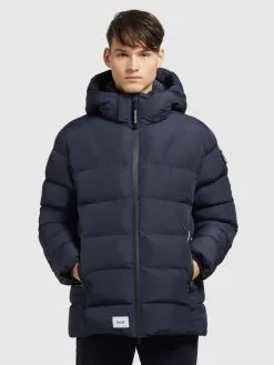 Khujo Winterjassen Winterjas Sumo Heren Navy -Aanbiedingen Khujo Winkel 0d2296cbc70e0620469d14d850776d16