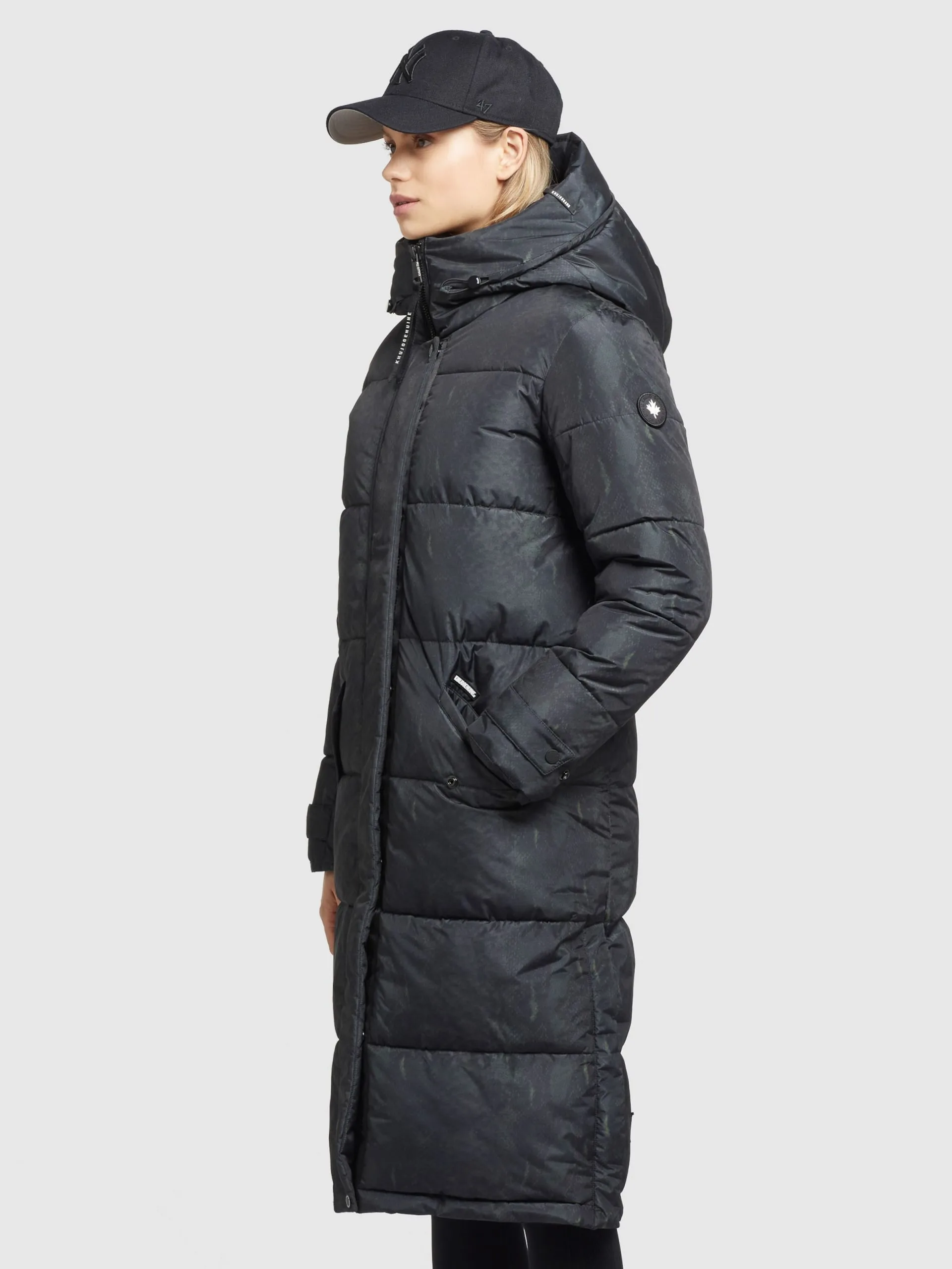 Khujo Wintermantels Wintermantel Dakota 2 Dames Nachtblauw 5 Khujo Wintermantels Wintermantel Dakota 2 Dames Nachtblauw - Afbeelding 5