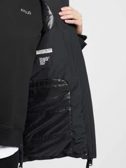 Khujo Winterjassen Winterjas Eunice Dames Zwart -Aanbiedingen Khujo Winkel 0f1125ee4851cade81f0e1851b186930