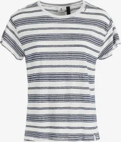 Khujo T-shirts Shirt MATAMA Dames Marine / Wit