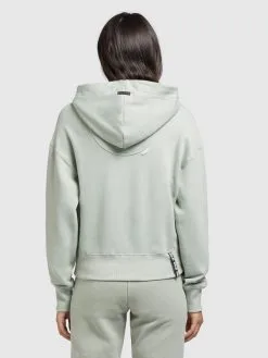 Khujo Longsleeves Shirt Dalia Dames Mintgroen -Aanbiedingen Khujo Winkel 11a5498947ee5740f94487accbc161ba