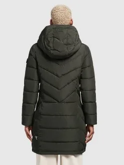 Khujo Korte Mantels Wintermantel Cups Dames Donkergroen -Aanbiedingen Khujo Winkel 12055a8d72167813f1097f556c6fc111