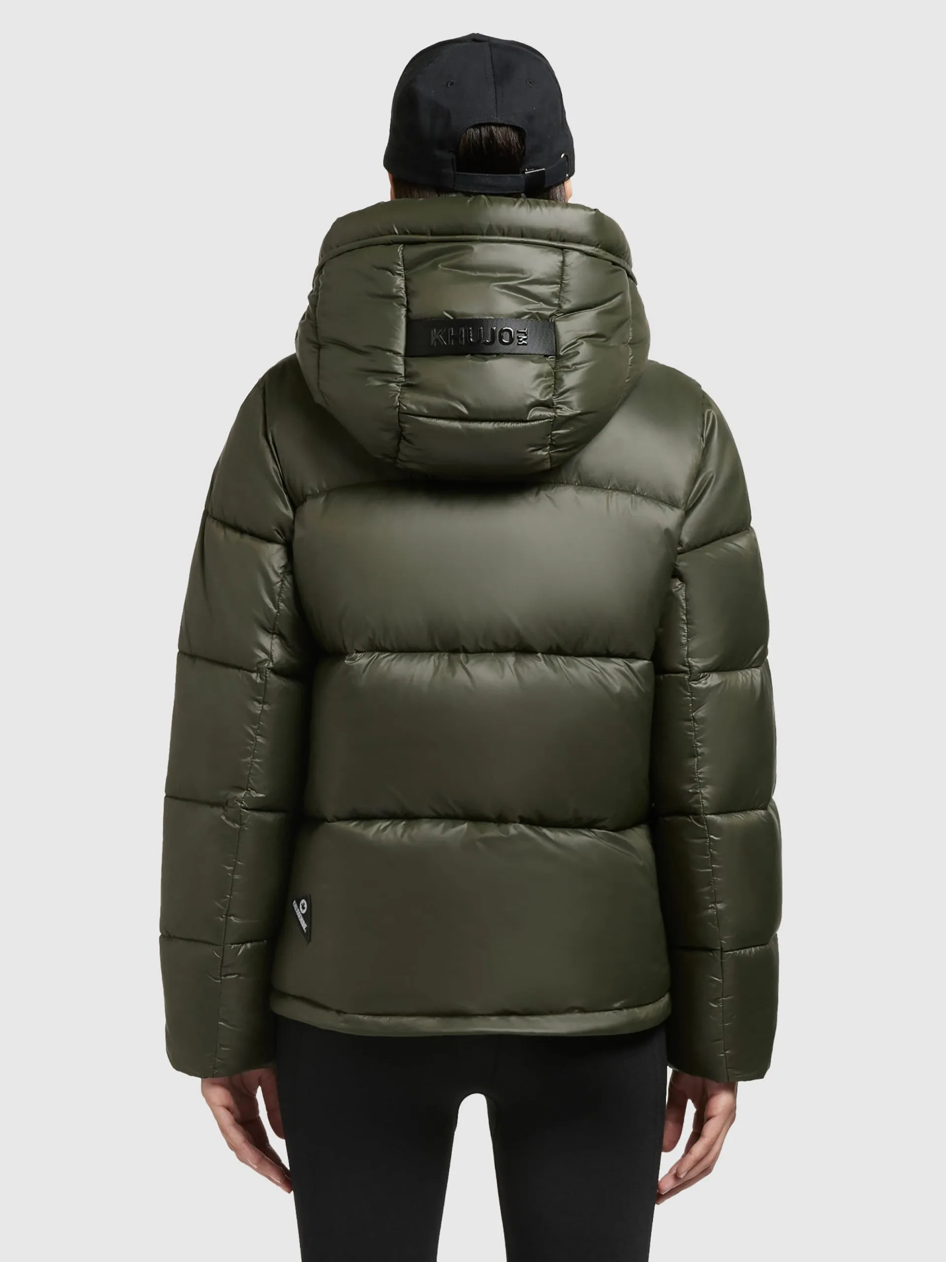 Khujo Winterjassen Winterjas Valona Dames Donkergroen 4 Khujo Winterjassen Winterjas Valona Dames Donkergroen - Afbeelding 4