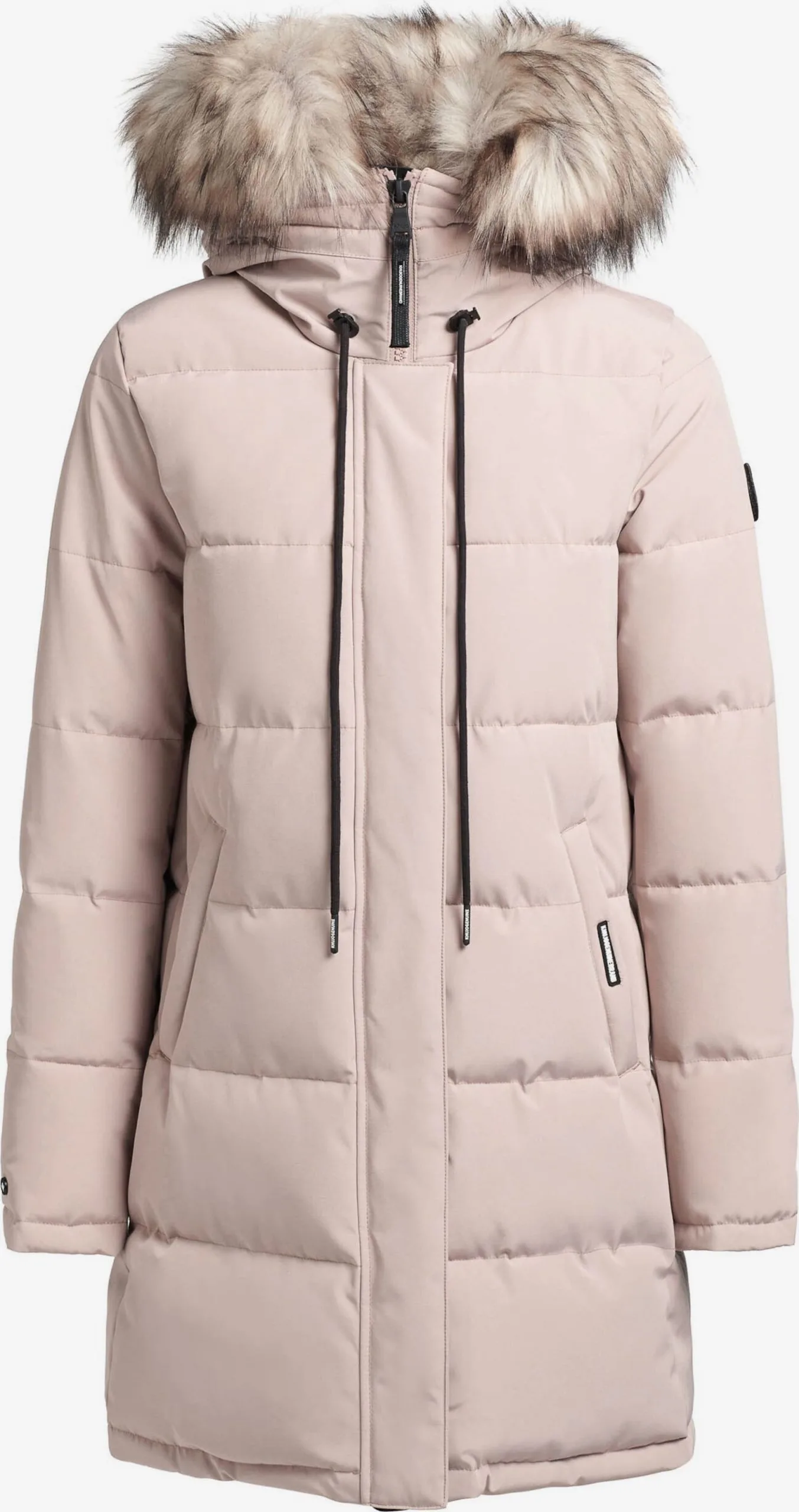 Khujo Wintermantels Wintermantel Cloren Dames Rosa 1 Khujo Wintermantels Wintermantel Cloren Dames Rosa