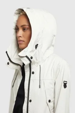 Khujo Tussenmantels Tussenmantel AIRA Dames Lichtgrijs -Aanbiedingen Khujo Winkel 16e561f4b7601d4824f8c110fcba114d