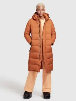 Khujo Wintermantels Wintermantel Corinna Dames Cognac -Aanbiedingen Khujo Winkel 16f5a5fb8ffa57d3c350bda8780115f6