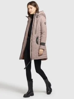 Khujo Tussenmantels Tussenmantel Jerry Dames Lichtlila -Aanbiedingen Khujo Winkel 18217452d1d83186922656b972b46cba