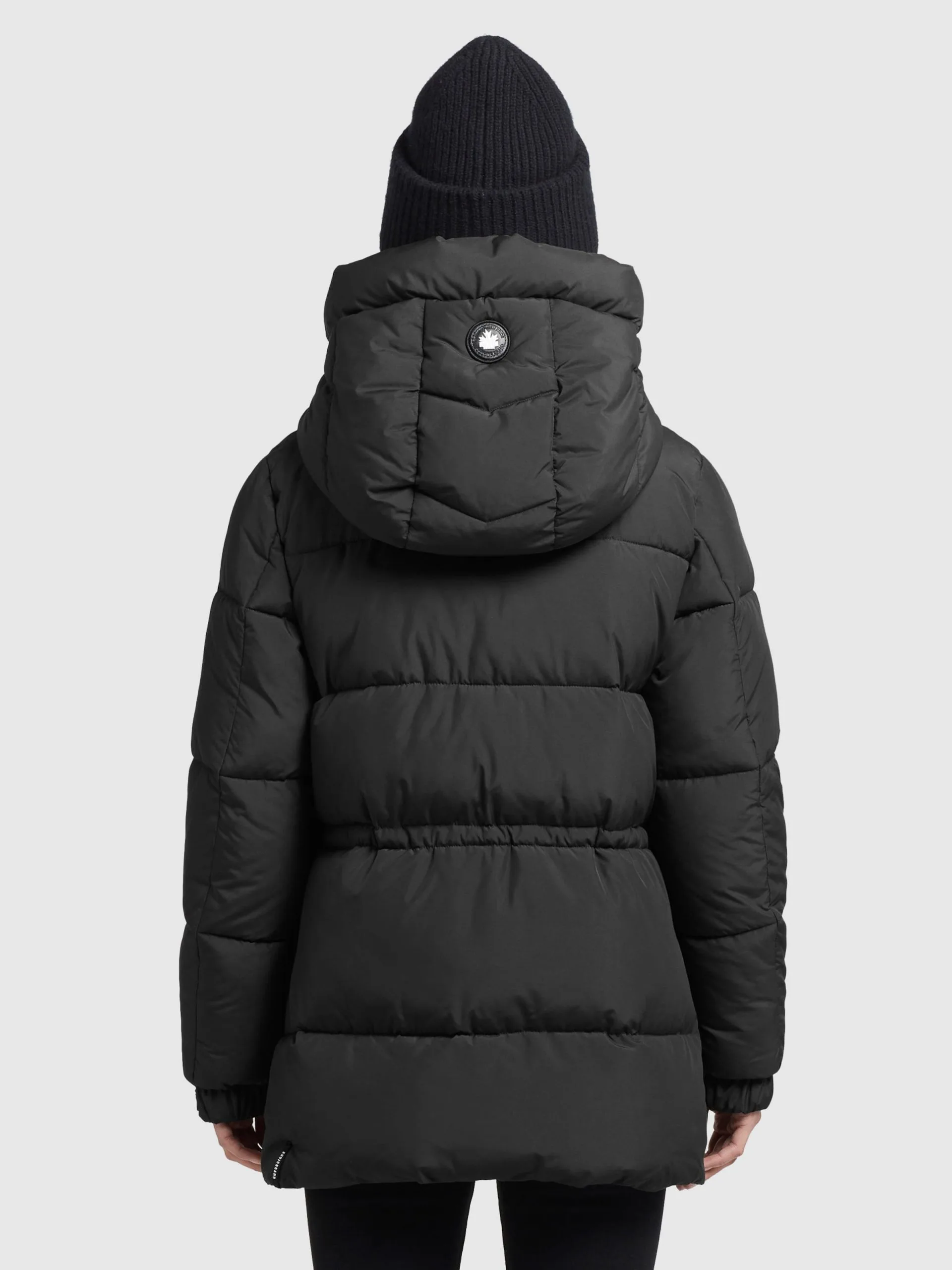 Khujo Winterjassen Winterjas Leviani Dames Zwart 4 Khujo Winterjassen Winterjas Leviani Dames Zwart - Afbeelding 4