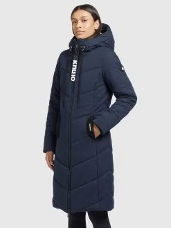 Khujo Winterjassen Winterjas Aribay Dames Navy -Aanbiedingen Khujo Winkel 1ad6645f94271dec435b29ef4c51098f