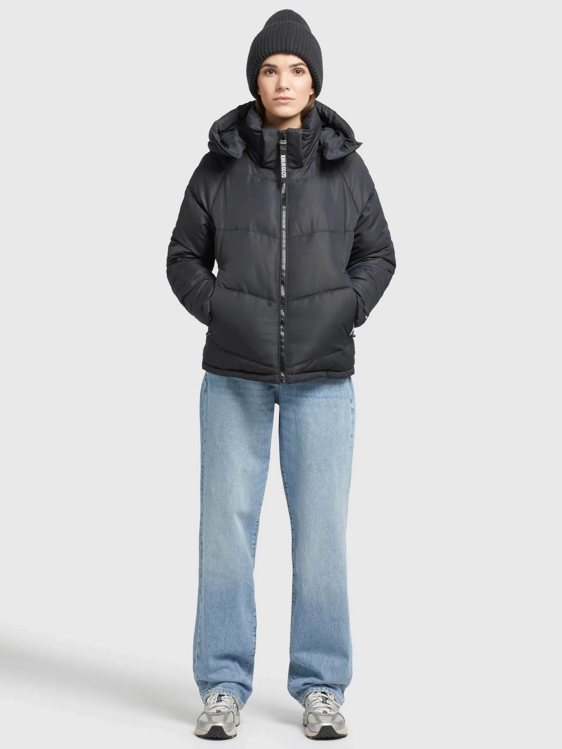 Khujo Winterjassen Winterjas Monty 2 Dames Nachtblauw 3 Khujo Winterjassen Winterjas Monty 2 Dames Nachtblauw - Afbeelding 3