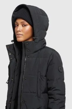 Khujo Wintermantels Wintermantel Kleo Dames Zwart 14 Khujo Wintermantels Wintermantel Kleo Dames Zwart -Aanbiedingen Khujo Winkel 1b313ef43bc2d976dcc34150f489446c