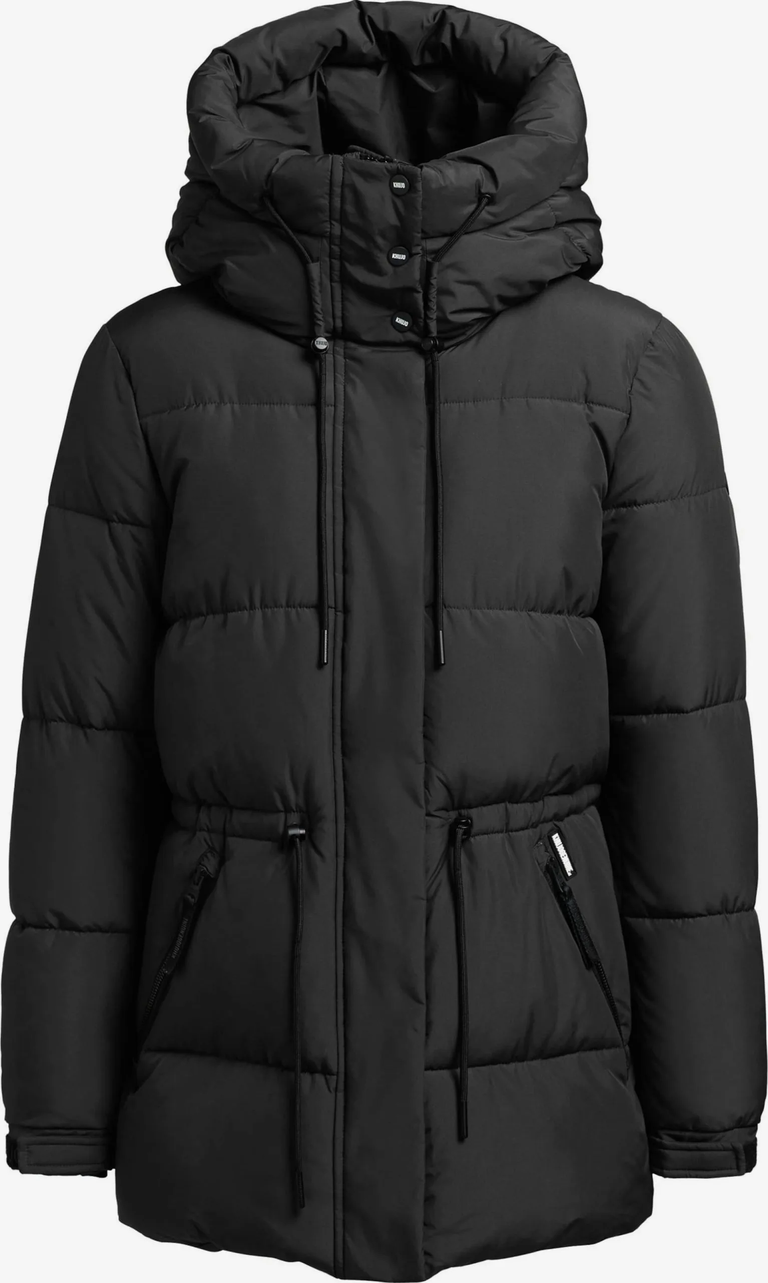 Khujo Winterjassen Winterjas Leviani Dames Zwart 1 Khujo Winterjassen Winterjas Leviani Dames Zwart