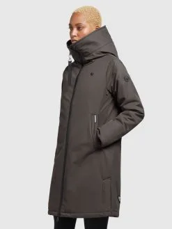 Khujo Tussenmantels Tussenmantel LISAD Dames Donkergrijs -Aanbiedingen Khujo Winkel 1c99d8c5d0faddac8733ac7c5e72ed09