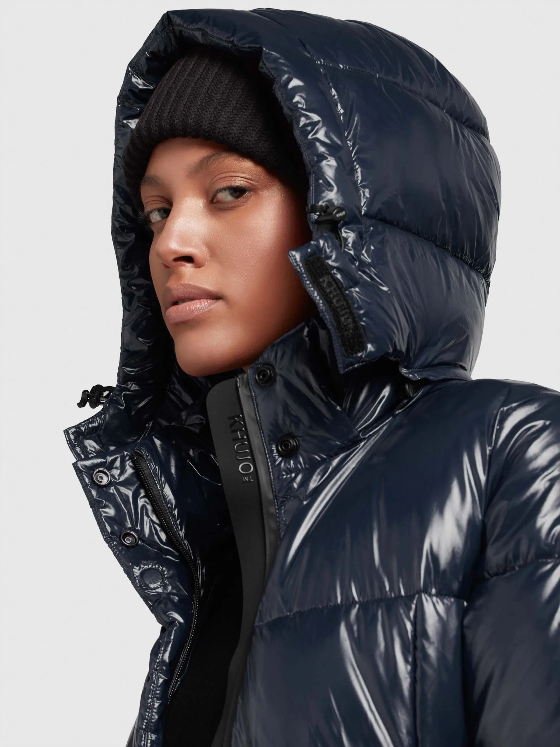 Khujo Wintermantels Wintermantel Tonka Dames Donkerblauw 7 Khujo Wintermantels Wintermantel Tonka Dames Donkerblauw - Afbeelding 7