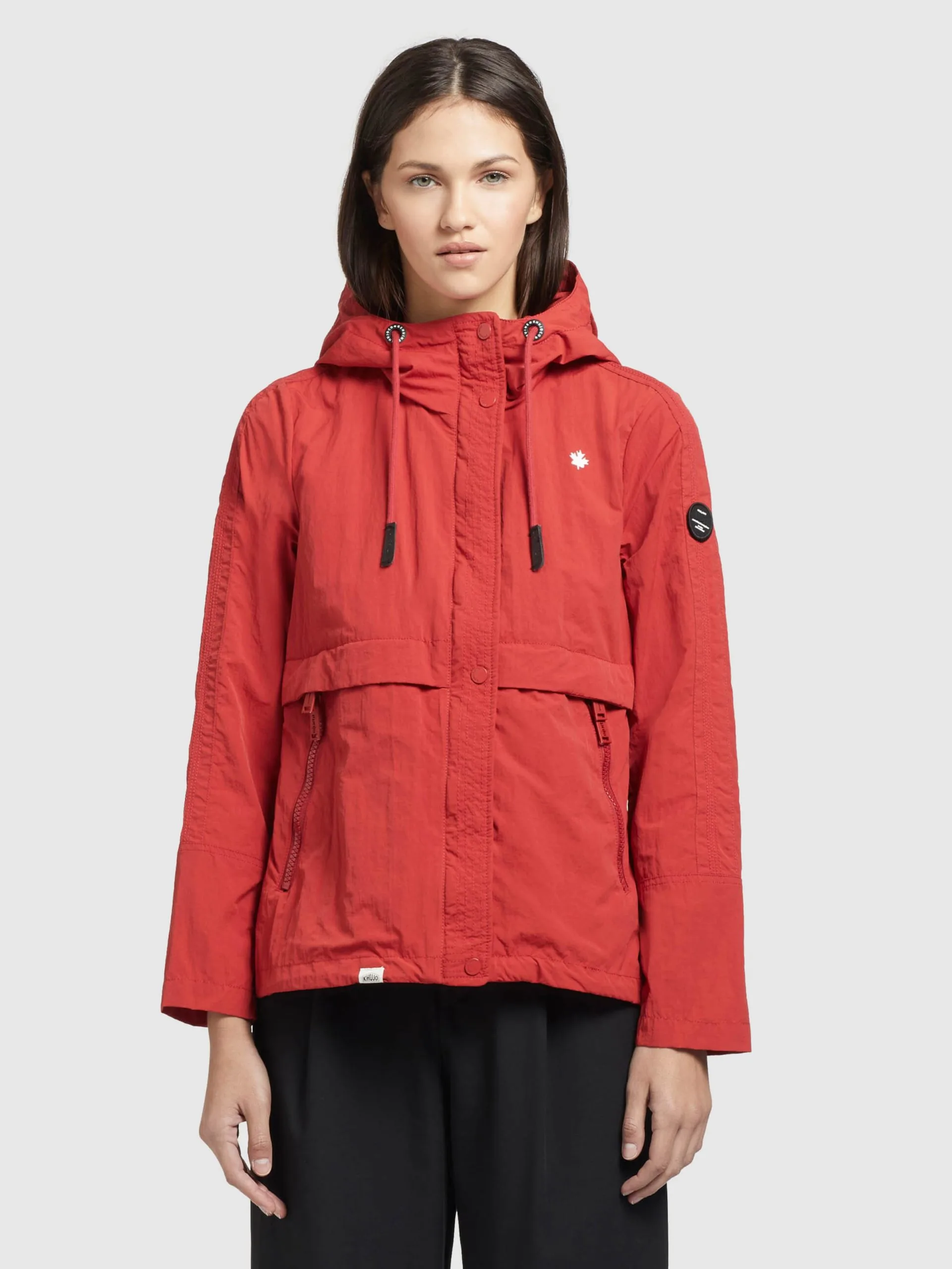 Khujo Tussenjassen Tussenjas ZAHIRA3 Dames Rood 2 Khujo Tussenjassen Tussenjas ZAHIRA3 Dames Rood - Afbeelding 2