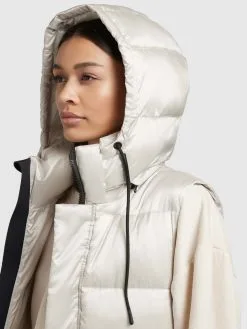 Khujo Bodywarmers Bodywarmer Tourin Dames Parelwit -Aanbiedingen Khujo Winkel 1eb63eb26c386bac66715e466ed5d600