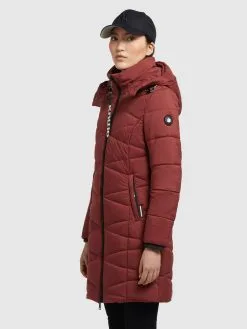 Khujo Tussenmantels Tussenmantel Fitt Light Dames Roestrood -Aanbiedingen Khujo Winkel 1fbbf010b2c12ca775f6b16cac8bfffe