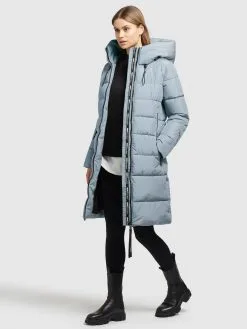 Khujo Wintermantels Wintermantel Jilias Dames Opaal -Aanbiedingen Khujo Winkel 2060df590d3850ff9f3d436ec642963d