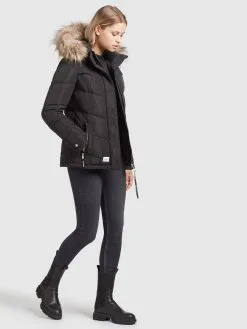 Khujo Winterjassen Winterjas Winsen Dames Zwart -Aanbiedingen Khujo Winkel 208fea6cfd5c49ebf2e3dad1af9425d9