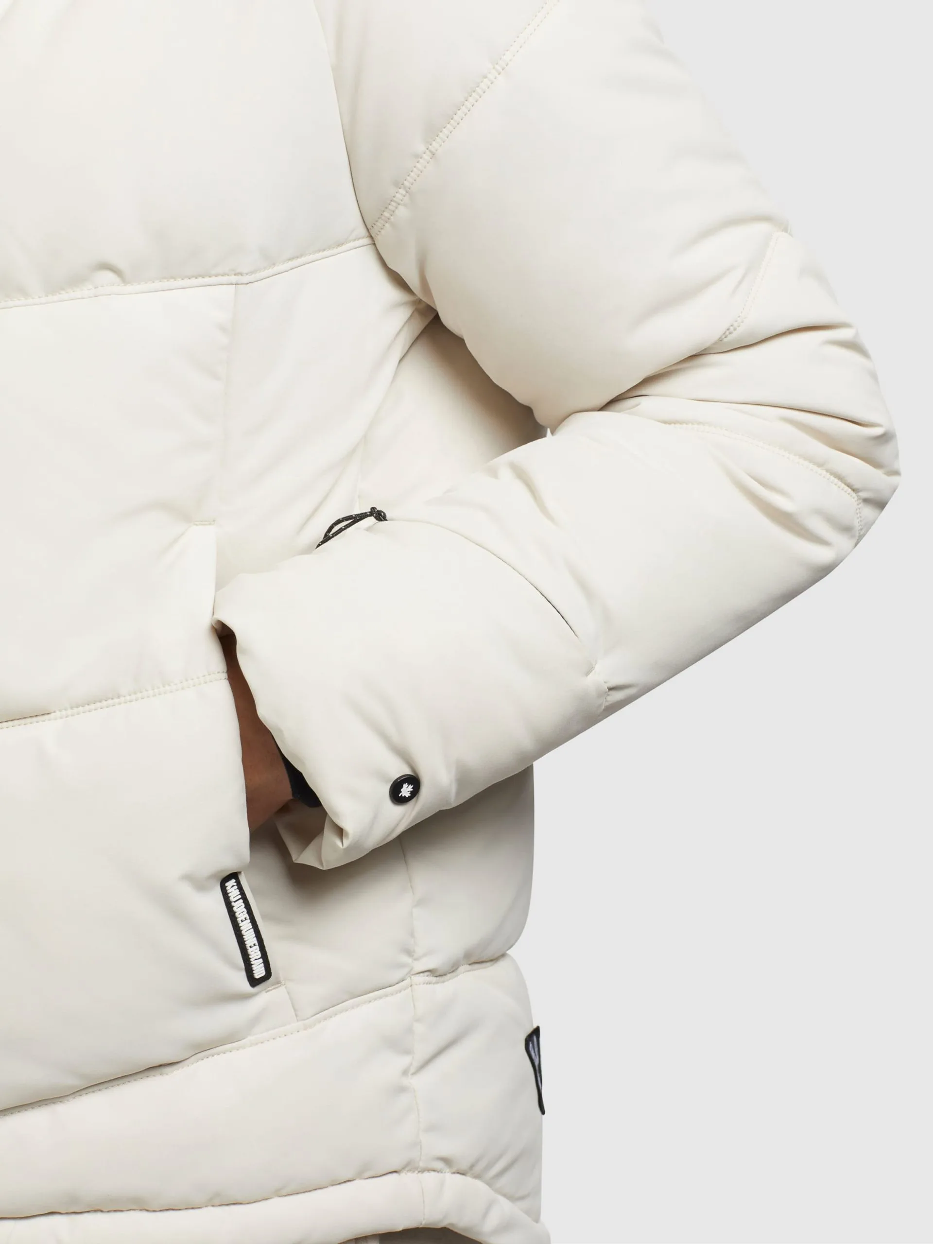 Khujo Winterjassen Winterjas Monty 2 Dames Offwhite 7 Khujo Winterjassen Winterjas Monty 2 Dames Offwhite - Afbeelding 7