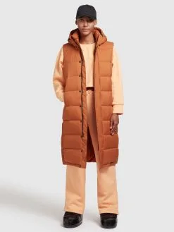 Khujo Bodywarmers Bodywarmer Magneta Dames Oranje -Aanbiedingen Khujo Winkel 20e4f05707c65c95e7a039bc86768f28