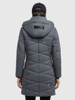 Khujo Tussenmantels Tussenmantel Fitt Light Dames Donkergrijs -Aanbiedingen Khujo Winkel 210aba56df1f2d8af95c22bcd5915e67