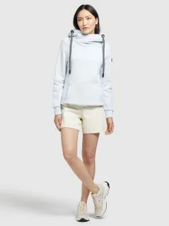 Khujo Hoodies Sweatshirt Rhabea Dames Lichtblauw -Aanbiedingen Khujo Winkel 21900f08daf9c6f4f60f09ce63798364