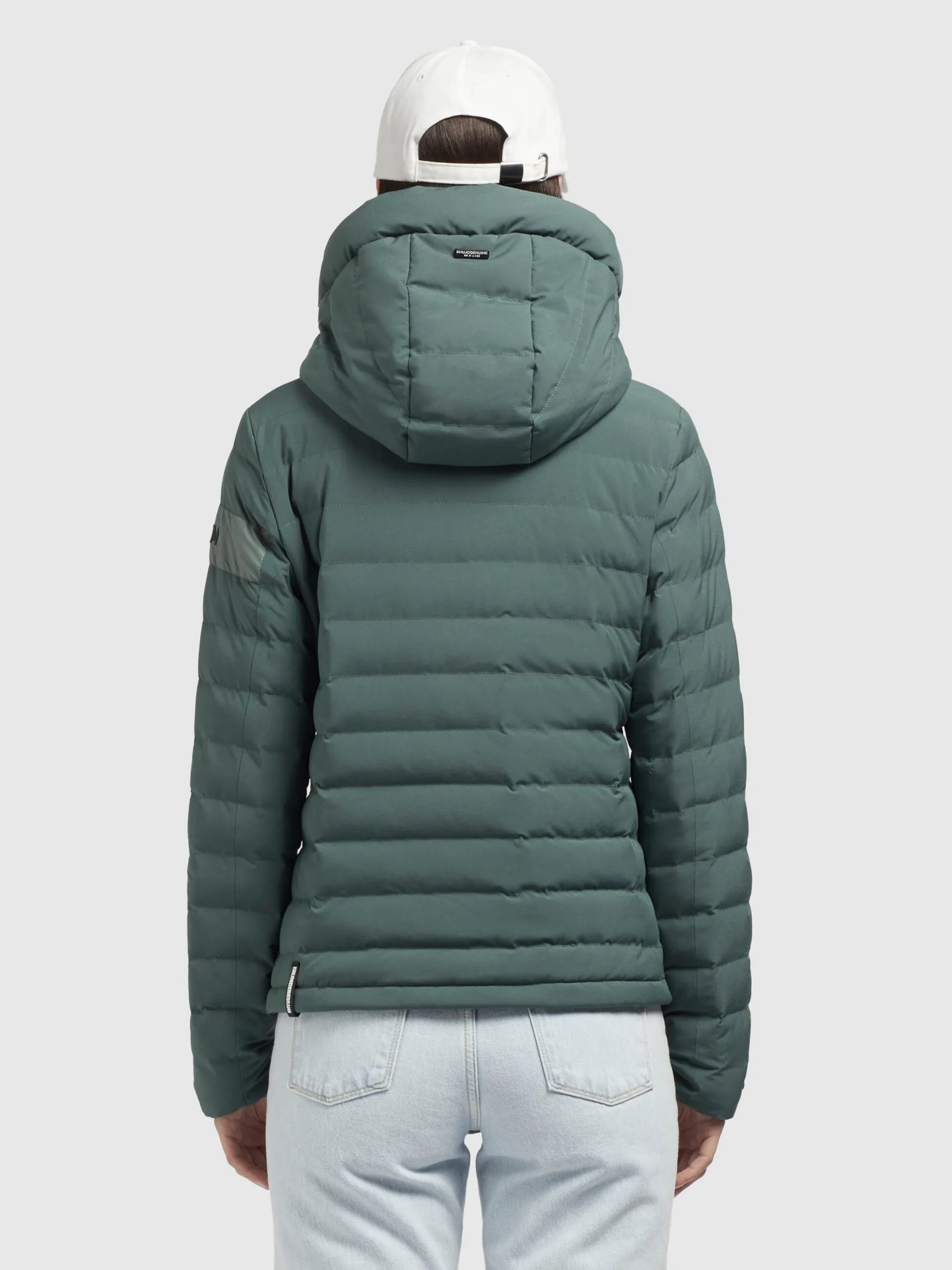 Khujo Tussenjassen Tussenjas Lovina4 Matt Dames Smaragd 4 Khujo Tussenjassen Tussenjas Lovina4 Matt Dames Smaragd - Afbeelding 4