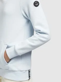 Khujo Hoodies Sweatshirt Rhabea Dames Lichtblauw -Aanbiedingen Khujo Winkel 224ceb334b82ee487708ad9b09084ce5