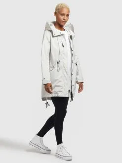 Khujo Parkas Tussenparka Dayes Dames Offwhite -Aanbiedingen Khujo Winkel 24b125c1985323caebdb389c39656691